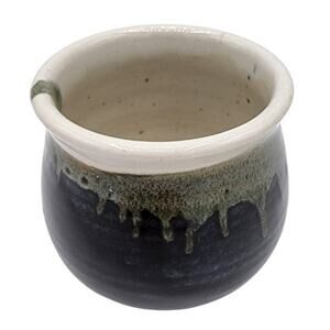 Signed Japanese Decorated Ceramic Koishiwara Earthenware Pot, Studio Art Pottery